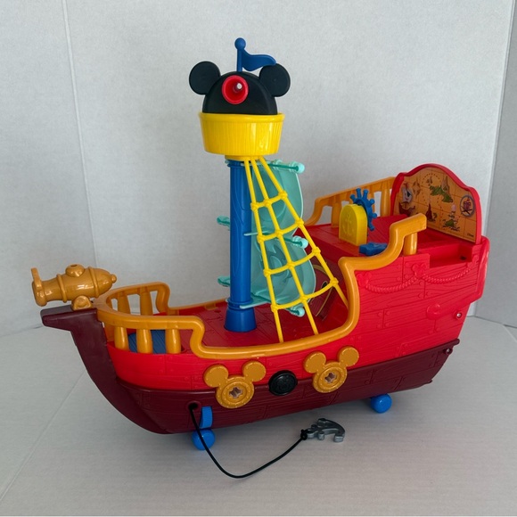 Disney Junior Mickey Mouse Funhouse Treasure Adventure Pirate Ship Sounds - Picture 4 of 15